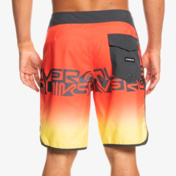 QUIKSILVER SIZE 38 Everyday Scallop 19" Boardshorts .Style EQYBS04678 color Mkz6 - Picture 9 of 12